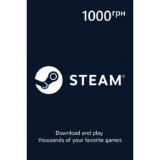 Steam Wallet Gift Card 1000 UAH UKRAINE